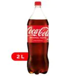 Coca-Cola Original Taste Cola Soft Drink Pet Bottle, 2 L