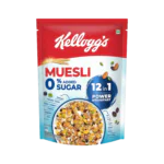 Kellogg’s Muesli 0% Added Sugar  | 12-in-1 Power Breakfast, 500 g