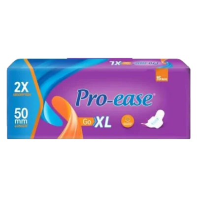 Pro-ease Go XL – 15 Sanitary Pads