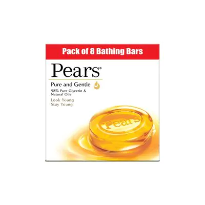 Pears Pure & Gentle Soap Bar, ( 8 x 125g )